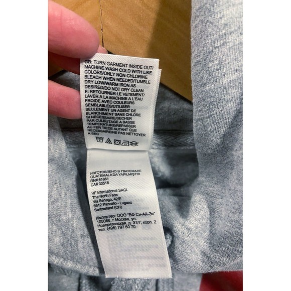 The North Face | Pullover Drawstring Gray Hoodie Men’s Size Large - Picture 7 of 11